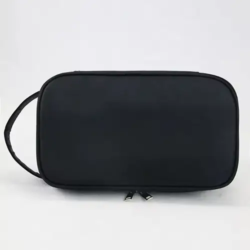 New Design Custom Premium Deluxe Waterproof Black Best Makeup Bags